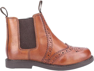 Cotswold Nympsfield Kids Leather Brogues Boots