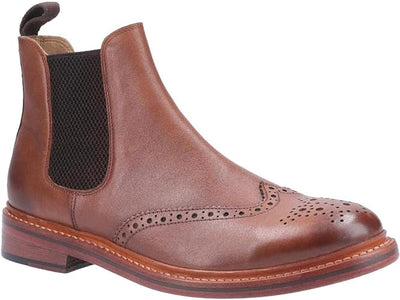 Cotswold Siddington Leather Mens Slip On Leather Ankle Boot