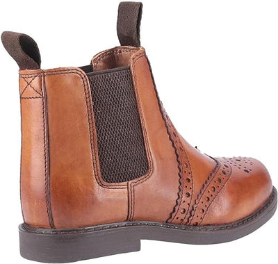 Cotswold Nympsfield Kids Leather Brogues Boots