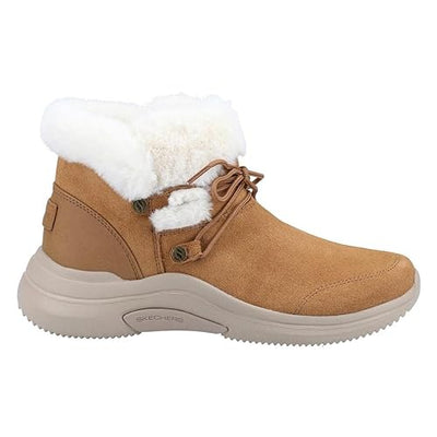 Skechers  Laarzen Midtown Cozy Vibes Chestnut Flexible Rubber Boot