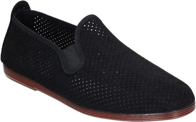 Flossy Pulga Unisex Perforated Slip On Plimsolls