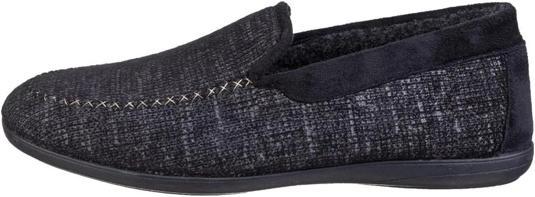 Cotswold Mens Stanley Moc Toe Full Slipper