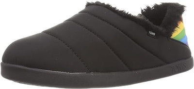 Toms Berkeley Nylon Puffer Weatherproof Men's Collapsible Black Matte Slipper