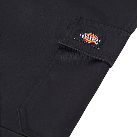 Dickies Everyday Men Multi Pockets Heavy Duty Falcon Black Cargo Trousers