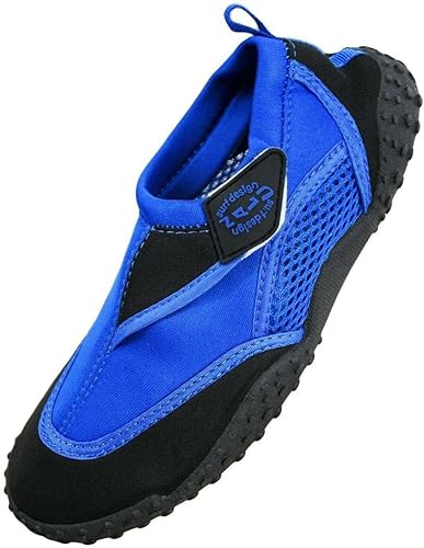 Surf Aqua Crest Childrens Beach Shoes