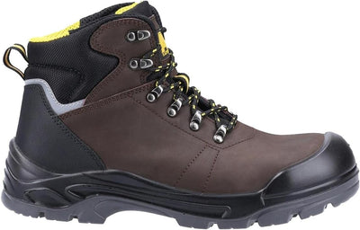 Amblers Safety Laymore Men's Water Resistant Dark Brown Boots