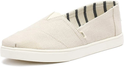 Toms Alpargata Cupsole Beige Natural Heritage Canvas Shoes