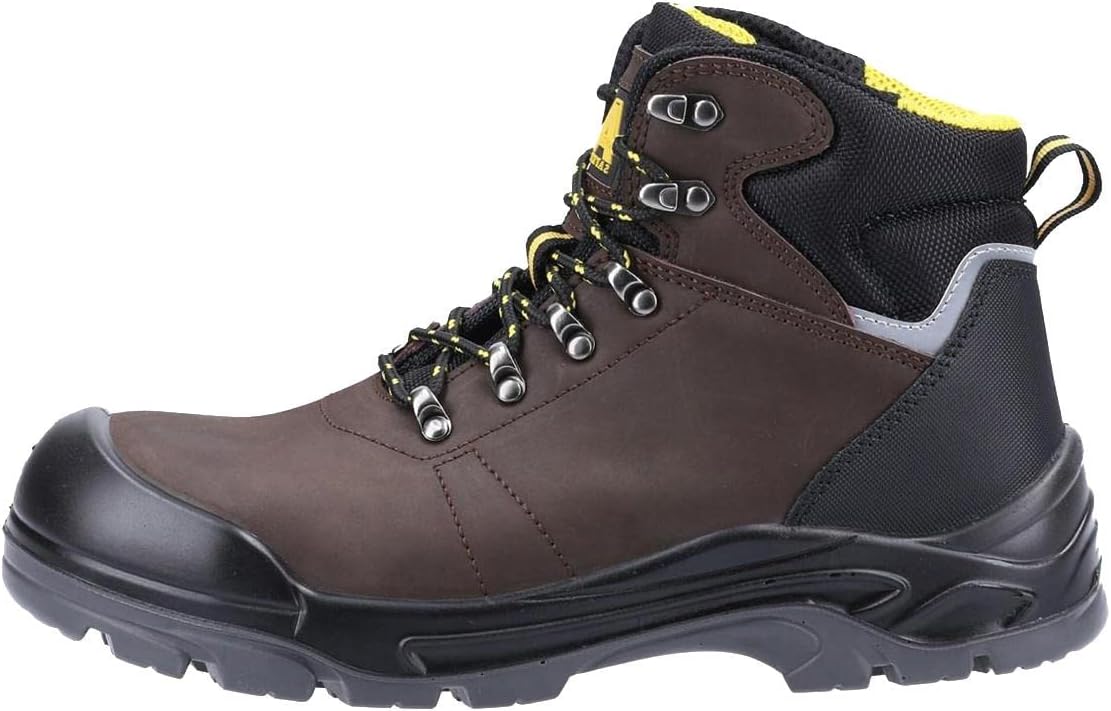 Amblers Safety Laymore Men's Water Resistant Dark Brown Boots