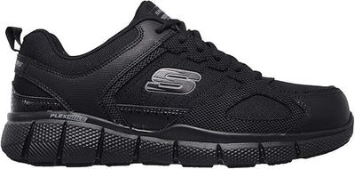 Skechers Workwear Telphin Sanphet Slip Resistant Black Shoe