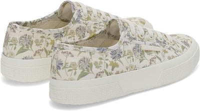 Superga Women Flower Print Canvas Sneakers