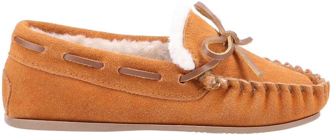 Hush Puppies Addison Ugg Handmade British Ladies Sheepskin Slipper