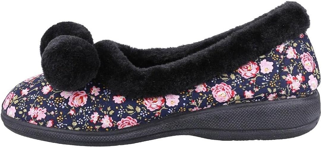 Skechers Ladies Goldfinch Multi Floral Design Lined Slippers