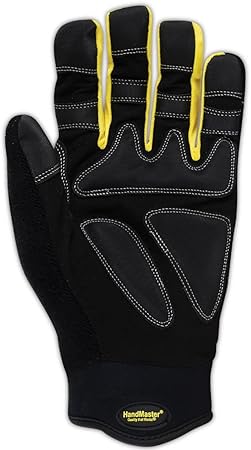 Stanley Unisex Fingerless Perforated Glove Black