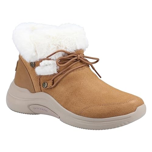 Skechers  Laarzen Midtown Cozy Vibes Chestnut Flexible Rubber Boot