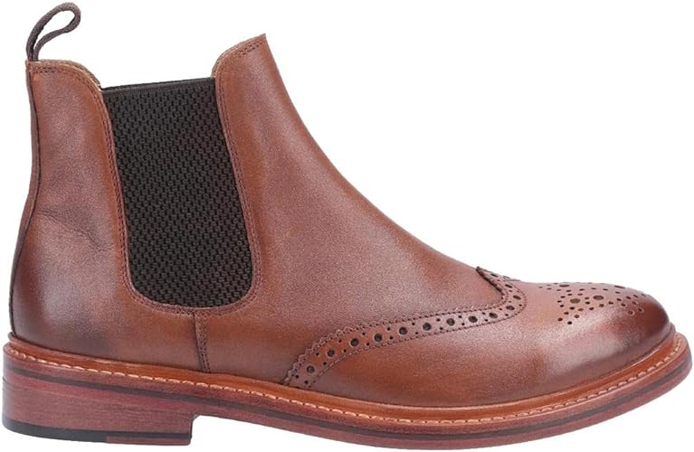 Cotswold Siddington Leather Mens Slip On Leather Ankle Boot