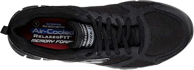 Skechers Workwear Telphin Sanphet Slip Resistant Black Shoe