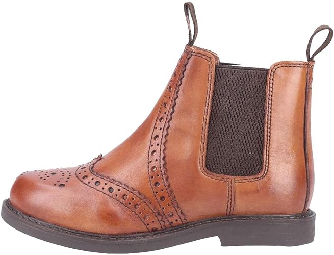 Cotswold Nympsfield Kids Leather Brogues Boots