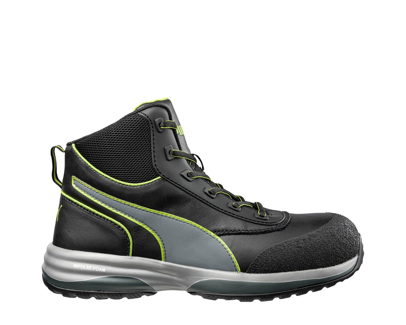 Puma Men's Rapid Mid Black Safety Boots