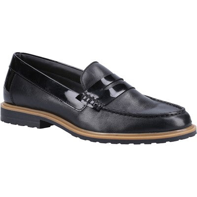 Hush Puppies Verity Slip On ladies Leather Shoe