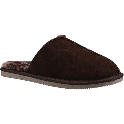 Hush Puppies Coady  Sheepskin Slipper Mule