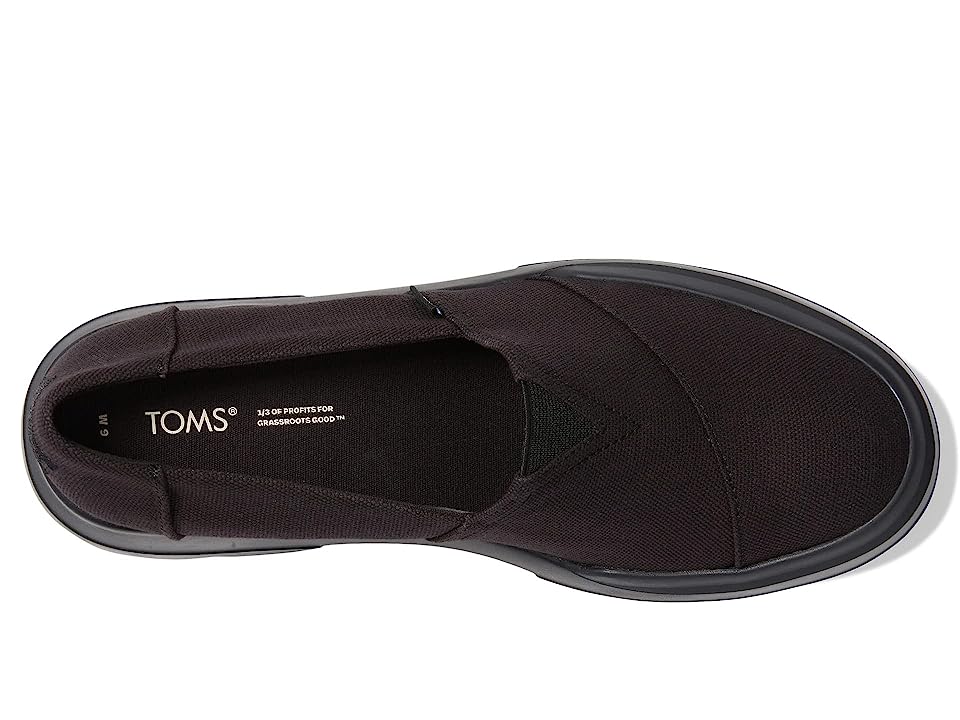 Toms Women Alpargata Combat Low Black Slip On Sneakers