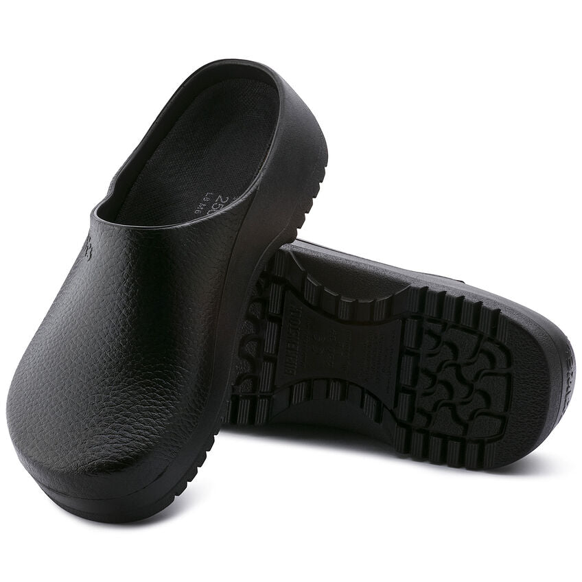 Birkenstock Super PU Black Clogs Slipper