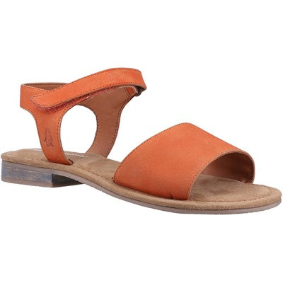 Hush Puppies Women Leather Memory Foam Casual  Sandal