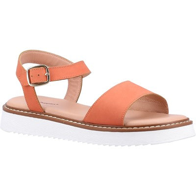 Hush Puppies Women's Cassie Comfy Leather Sandal