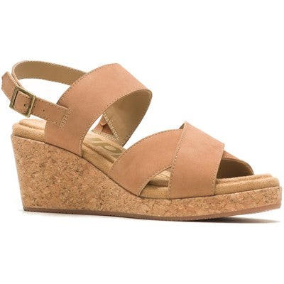 Hush Puppies Women's Clarks Ivory Wedge Sandal