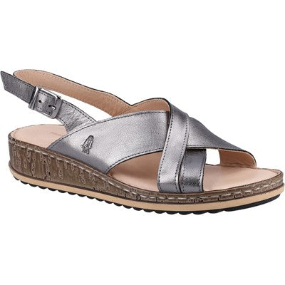 Hush Puppies Women Elena Slingback Wedge Sandals