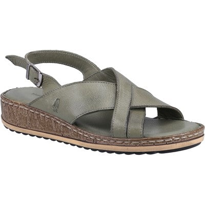 Hush Puppies Women Elena Slingback Wedge Sandals