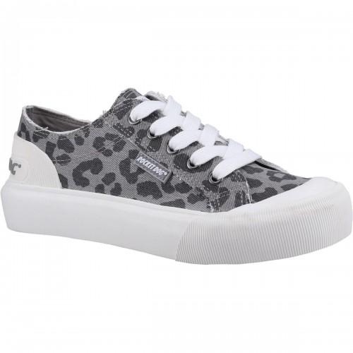 Rocket Dog Women Jazzin Leopard Plimsolls Sneakers