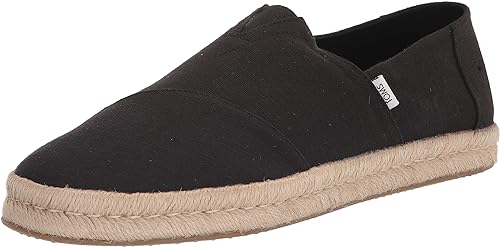 Toms Alpargata Rope Sperry Top-Sider Platform Slip-Ons Black Shoe