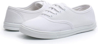 Group Five Plimsolls White - Women's Fashion Sport Shoes