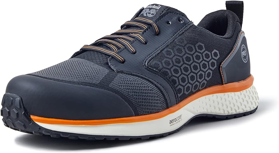 Timberland Pro Reaxion Safety Trainer - Black/Orange