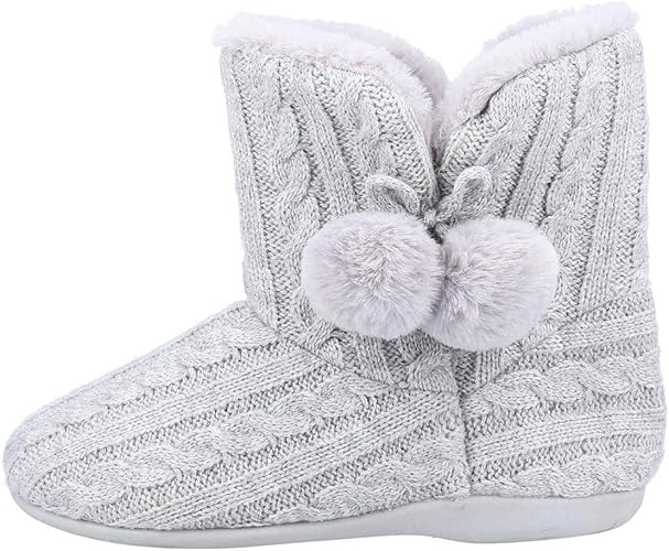 Fleet & Foster Apple Slipper Bootees