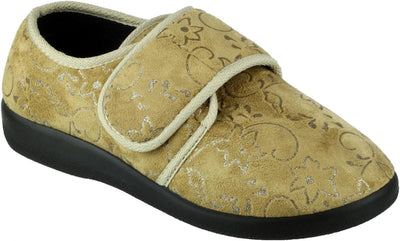 Gbs Med Women's Velcro Comfort Slipper