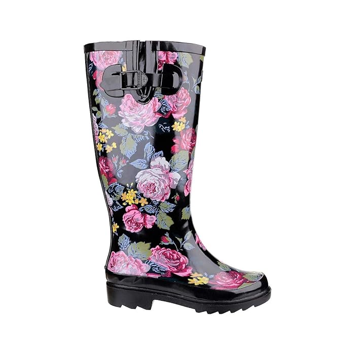 Cotswold Rosefest Waterproof Ladies Wellington Boots