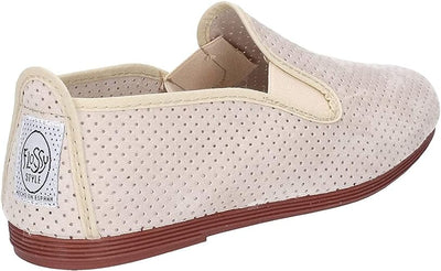 Flossy Pulga Unisex Perforated Slip On Plimsolls