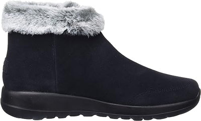 Skechers On-The-Go Joy First ladies Fur lined Winter Warm Glance Boot