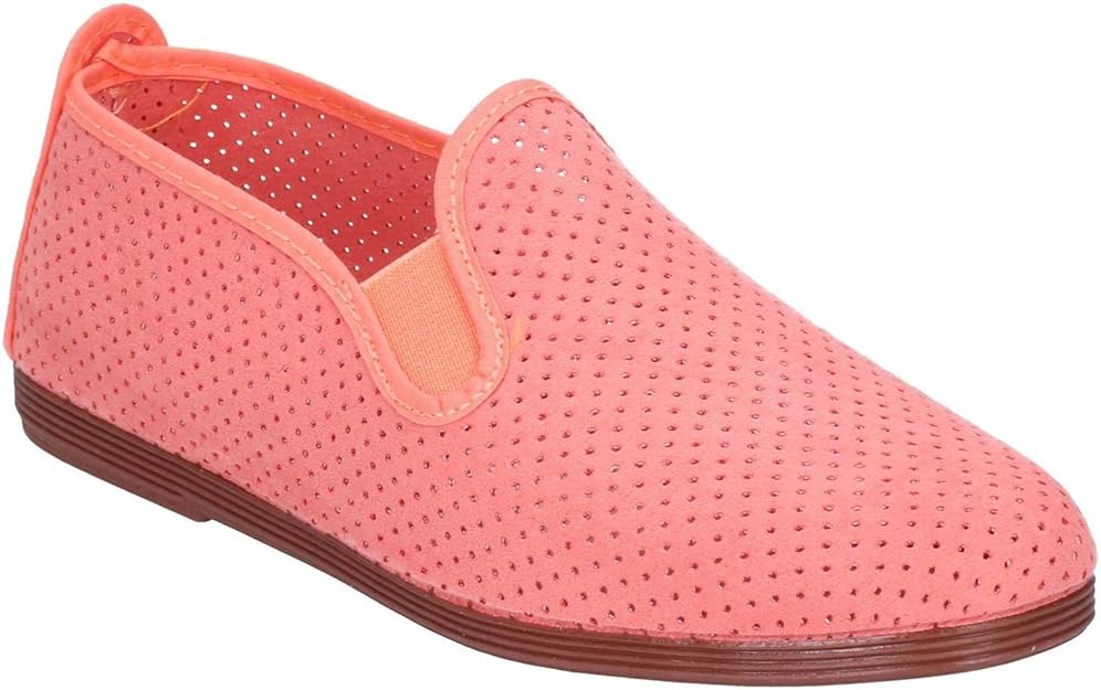 Flossy Pulga Unisex Perforated Slip On Plimsolls