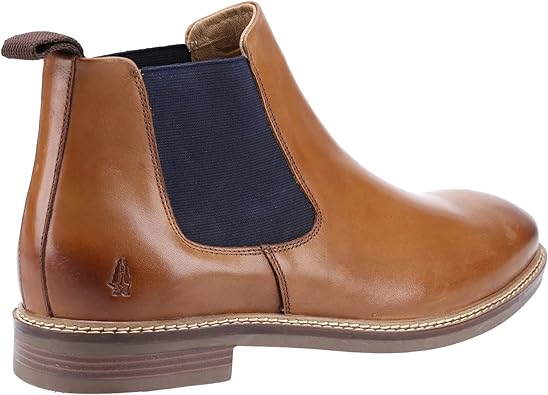 Hush Puppies Chelsea Men's Slip-On Elastic Tan Boots