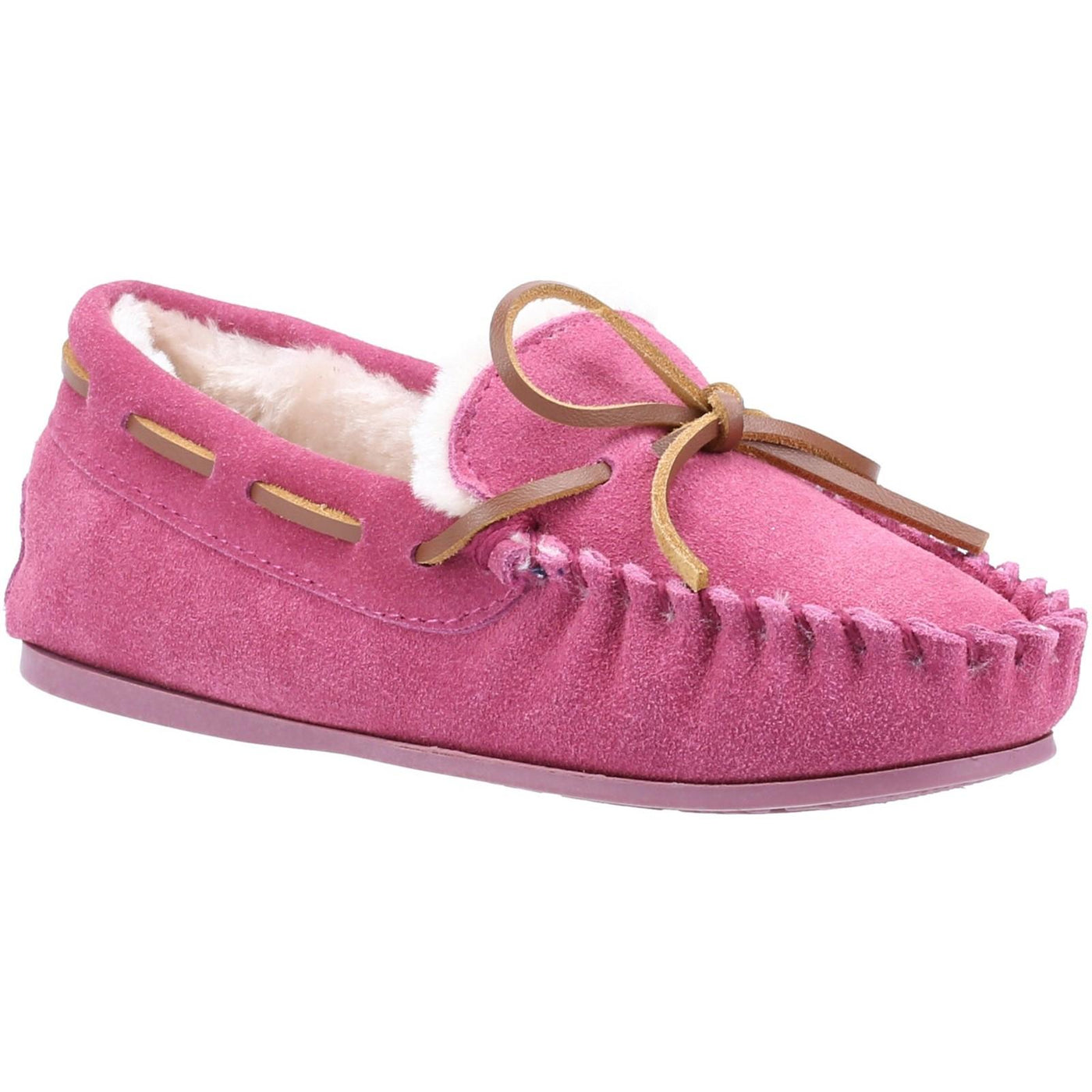 Hush Puppies Addison Ugg Handmade British Ladies Sheepskin Slipper