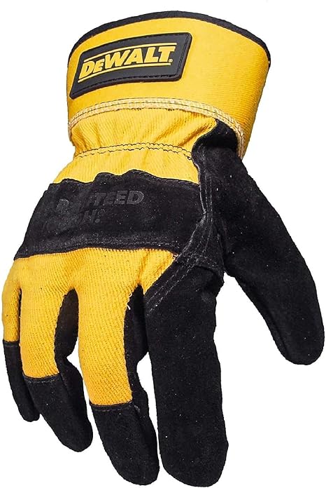 Dewalt Rigger Lather Palm Glove