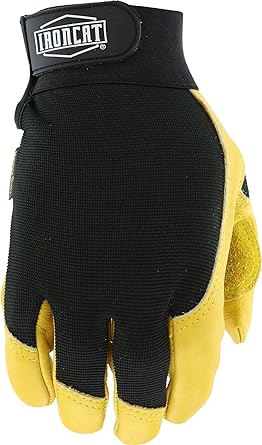 Stanley Razor Premium Gripper Utility Black/Yellow,Gloves