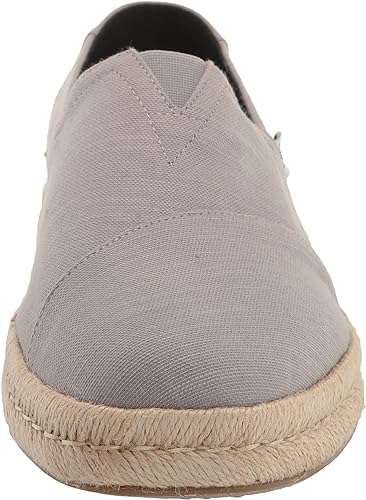 Toms Alpargata Rope Espadrille Drizzle Grey Vegan Shoe