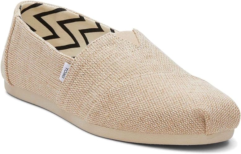 Toms Alpargata Rope Warm Natural Heritage Canvas Flats Casual Shoe