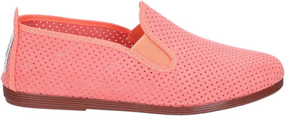 Flossy Pulga Unisex Perforated Slip On Plimsolls