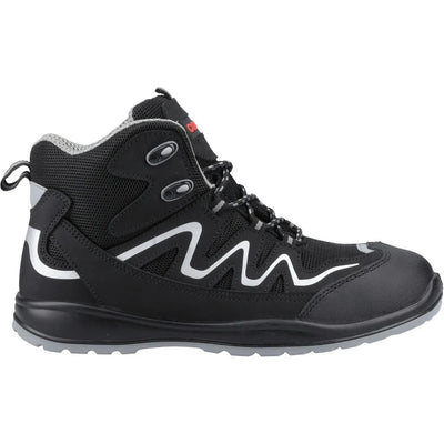 Centek S3 Lightweight Steel Toe Black Boot