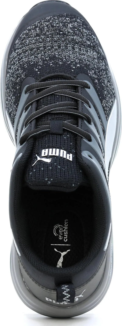 Puma Safety Charge Low Black Trainers with Steel Toe Shoes